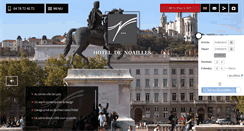 Desktop Screenshot of hoteldenoailles.fr